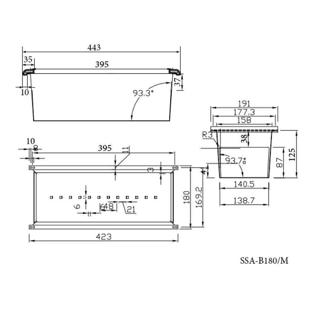 Коландер SSA-B180 SEAMAN  - Вид №1