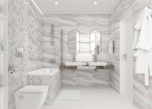 90806877 Керамическая плитка Boreal х9999285807 60x30см 1.8 м² цвет кремовый STLM-0391327 LAPARET
