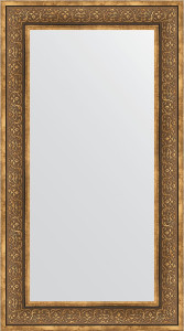 BY 3095 Зеркало в багетной раме - вензель бронзовый 101 mm EVOFORM Definite