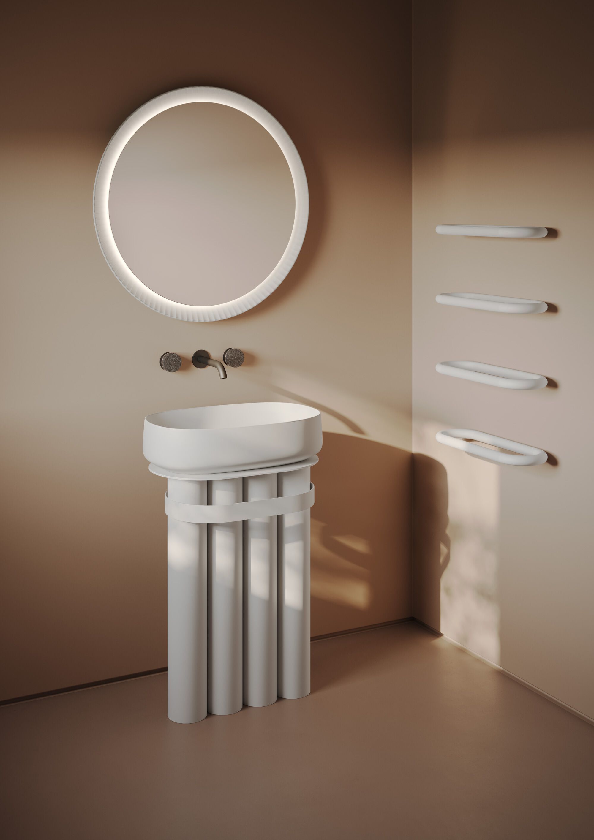 Колонка для умывальника ArtCeram CHURCH ARCH-00138631 - Вид №3