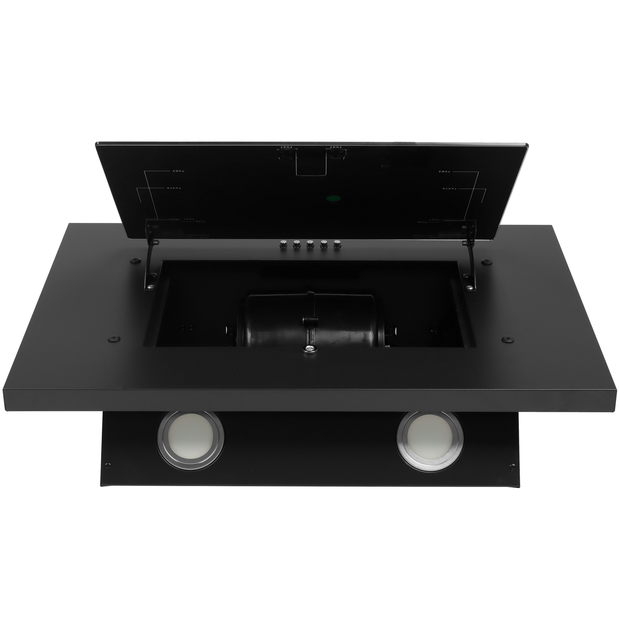 9118241 Вытяжка наклонная HOLBERG Delta 600BL черный/черный STDN-0089513 - Вид №8