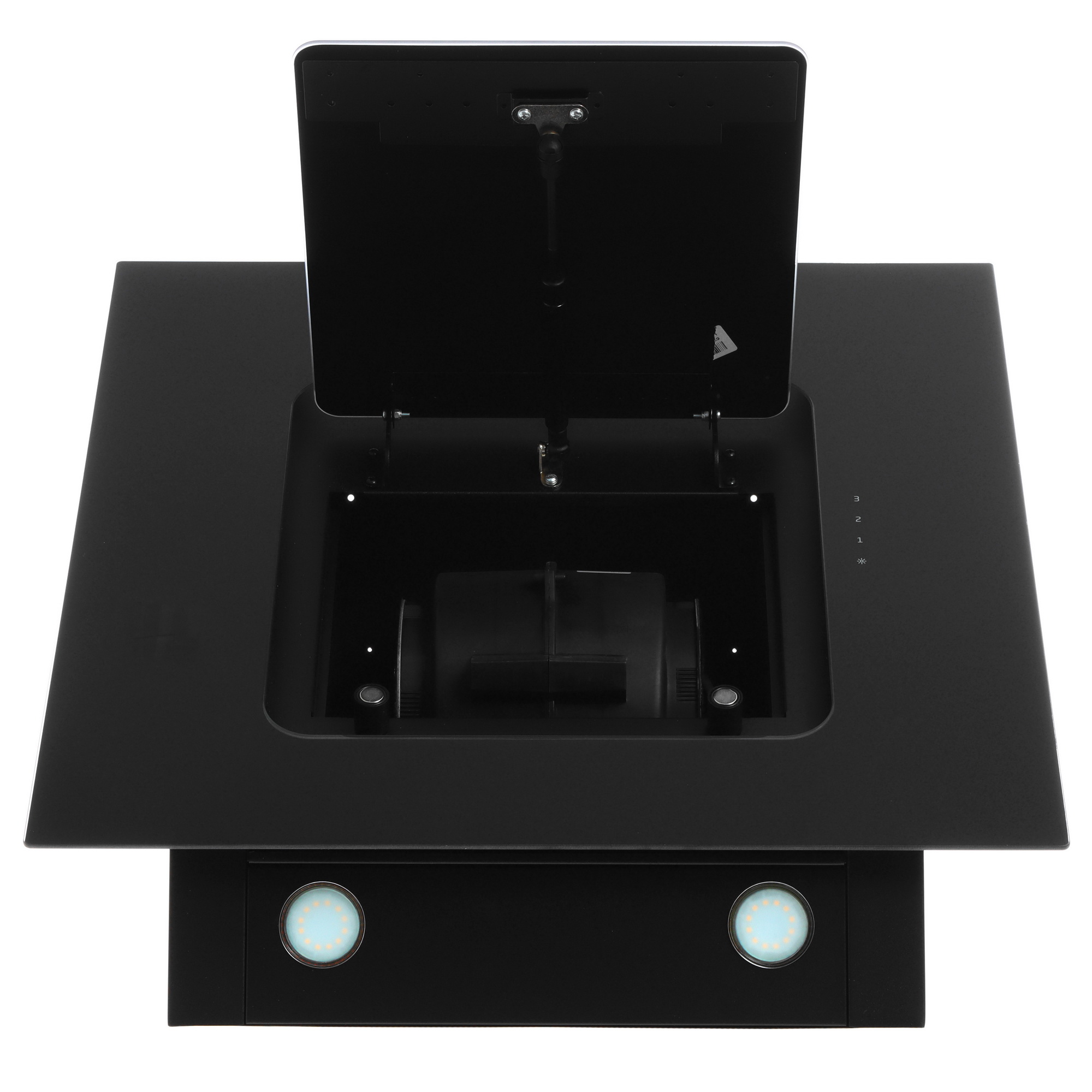 8169327 Вытяжка наклонная Beko HCA62540B черный/черный STDN-0101085 - Вид №8