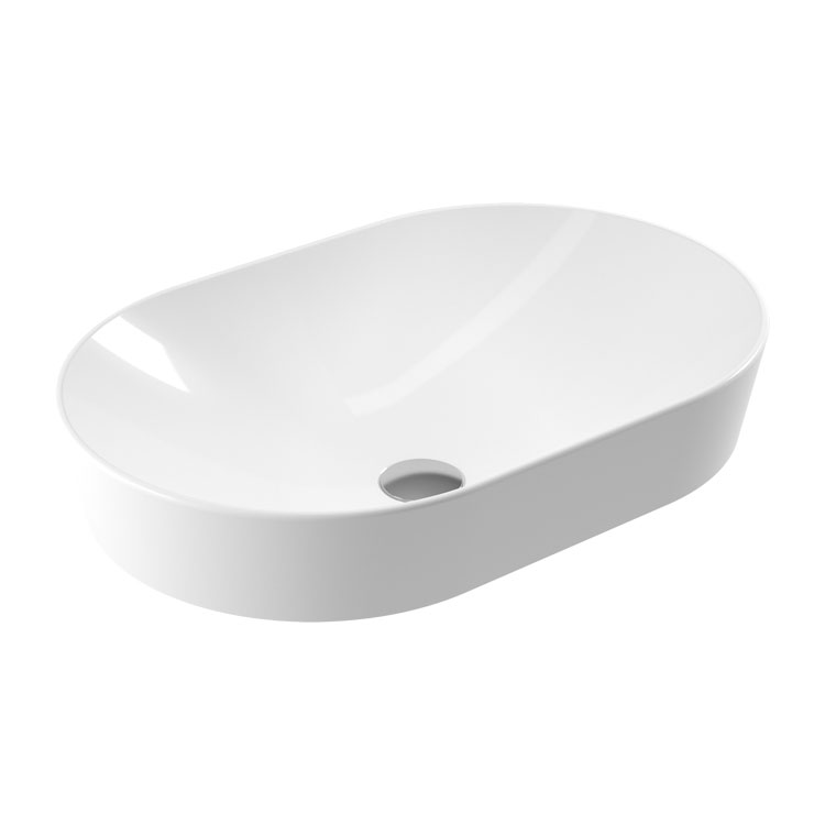 Sp46  SP46 Умывальник с сапфировой столешницей 59,5x39,5см Eca  - Вид №1