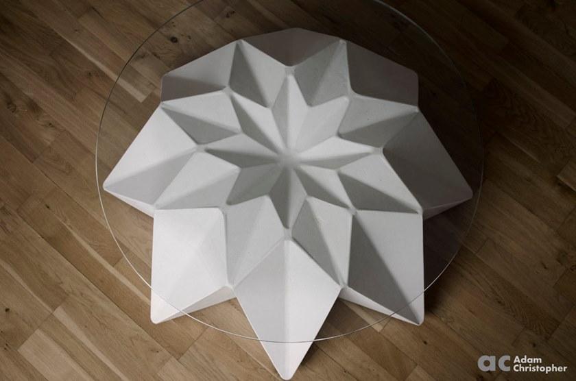 Adam Christopher Круглый садовый столик из бетона sun-id-1390980 - Вид №8