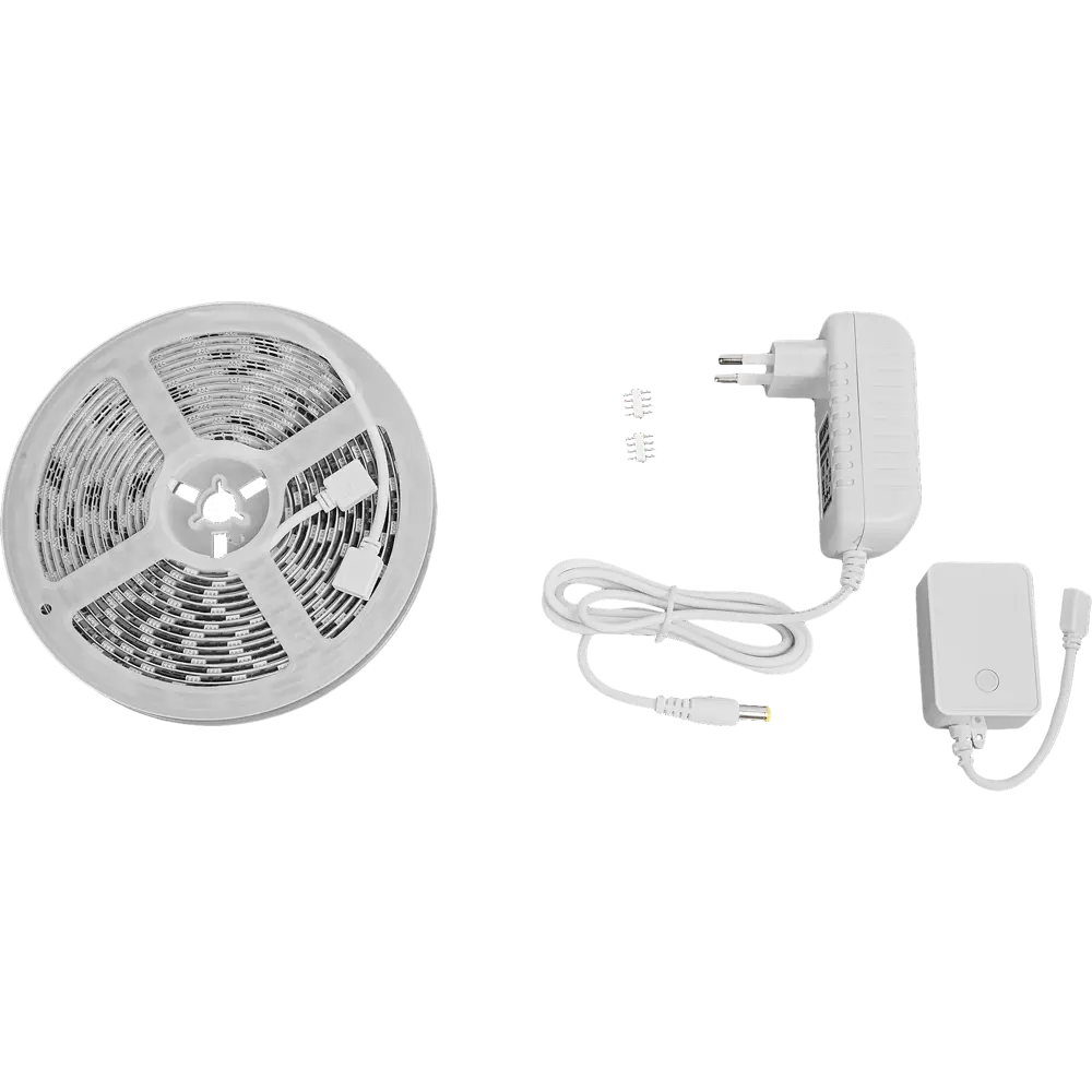 Светодиодная лента для контурной подсветки Rubetek RL-3112 5050 60 диодов/1.4 Вт/м 220-240 В 10 мм 5 м RGB свет STLM-2111507