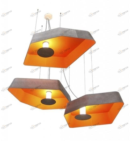 designheure Светодиодный подвесной светильник из ткани Nénuphar sun-id-1417912