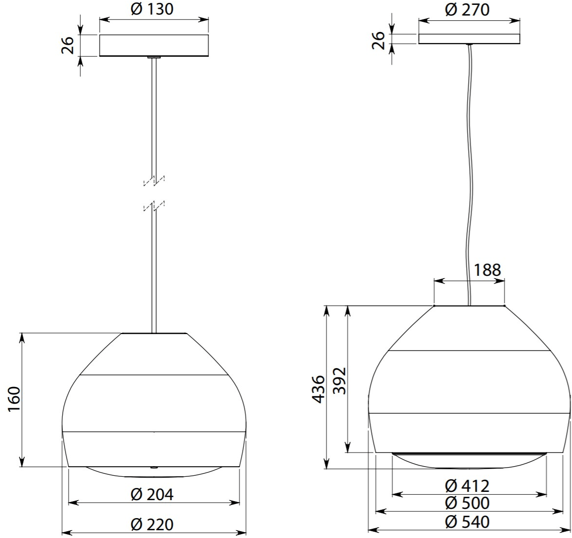 Falmec Светодиодная подвесная лампа sun-id-1488659 - Вид №3
