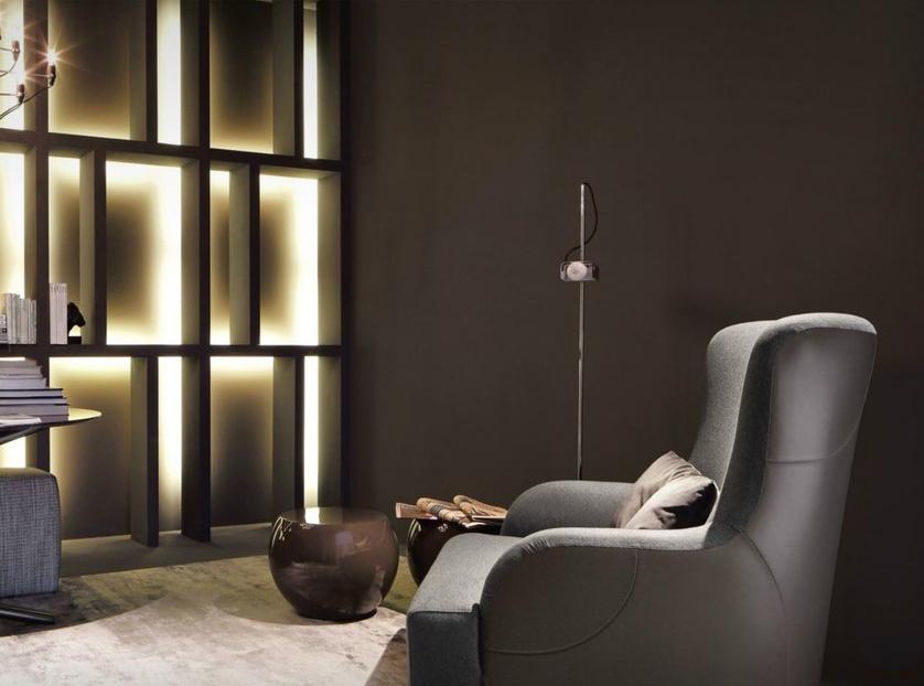 Meridiani Кожаное кресло Bergere с подлокотниками Liu sun-id-1348516 - Вид №3