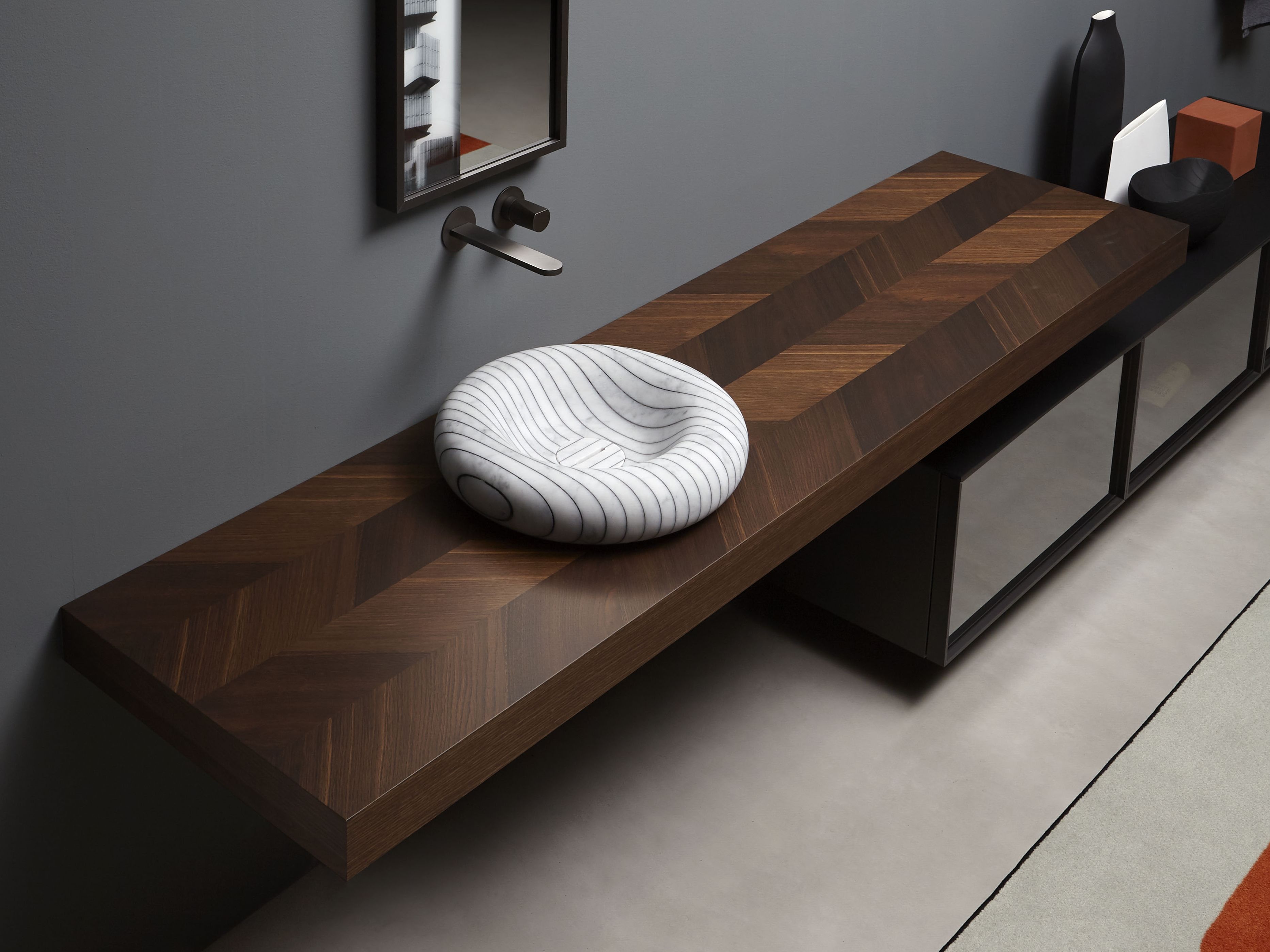 Столешница из термо-дуба Antoniolupi TARSIA ARCH-00135506