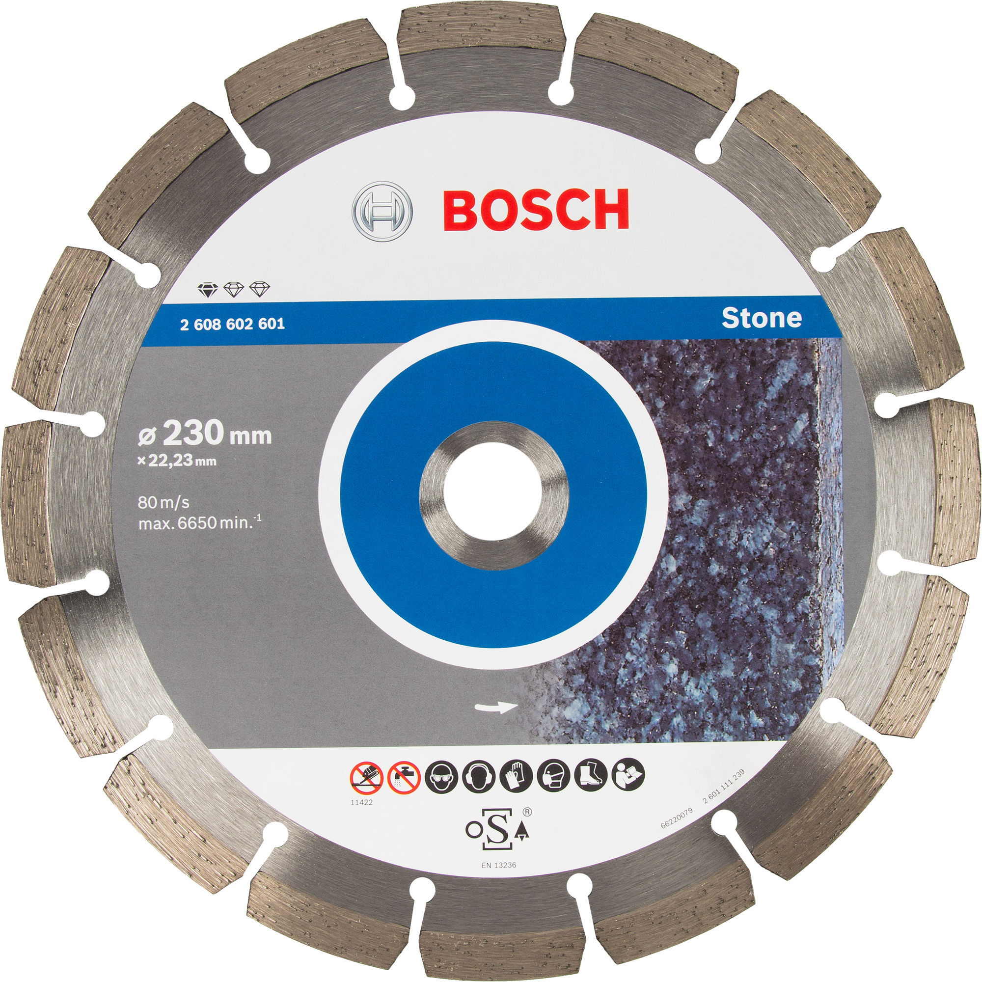 82136714 Диск алмазный по камню Bosch Standart 230x22.23 мм STLM-0020088 BOSCH PROFESSIONAL