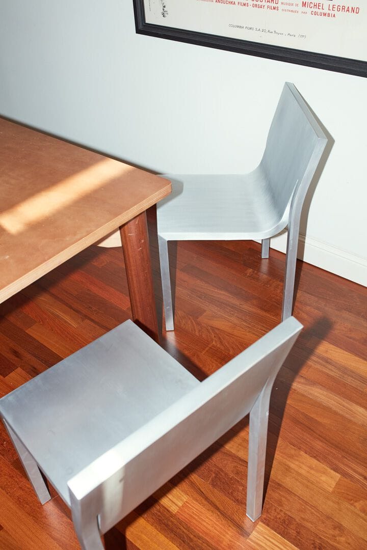 Штабелируемый алюминиевый стул BD Barcelona Stedelijk ARCH-00132726 - Вид №12