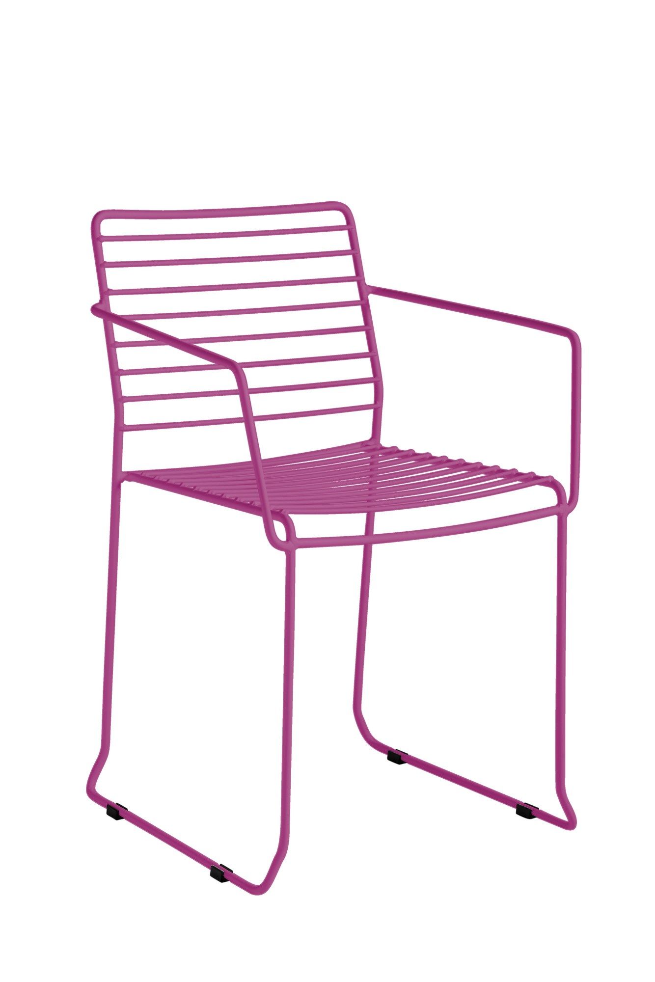 Стул для сада из оцинкованной стали с подлокотниками iSimar ARCH-00127946 - Вид №36