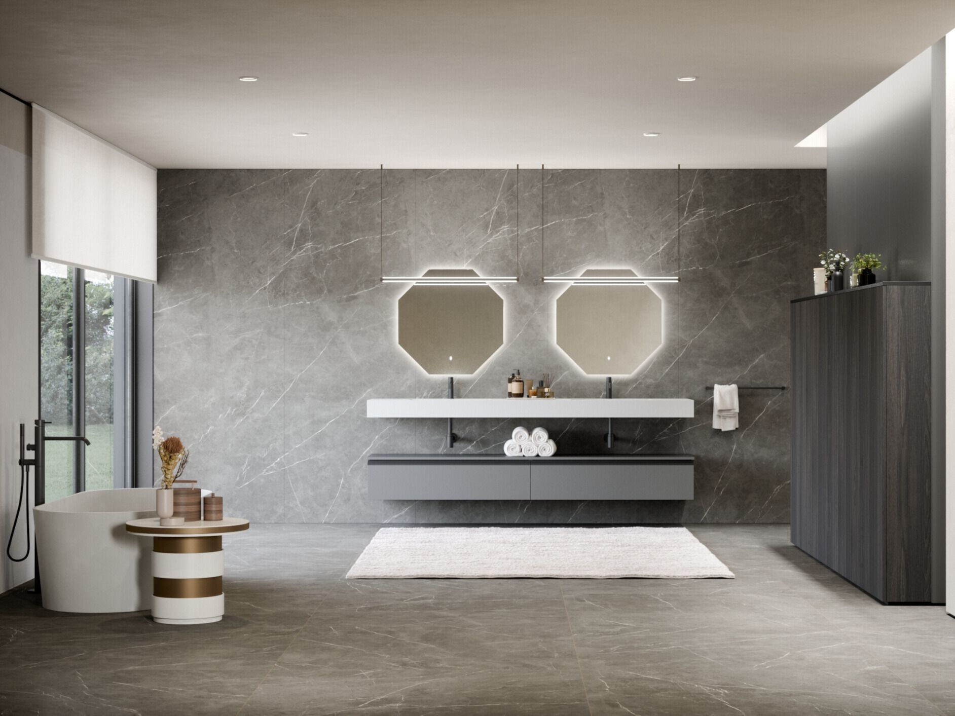 Полная мебель для ванной комнаты OASIS Forever ARCH-00087290