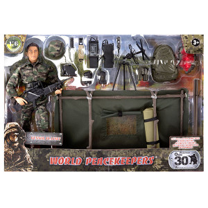 MC90402 Игровой набор "Артиллерист" 1:6 World Peacekeepers