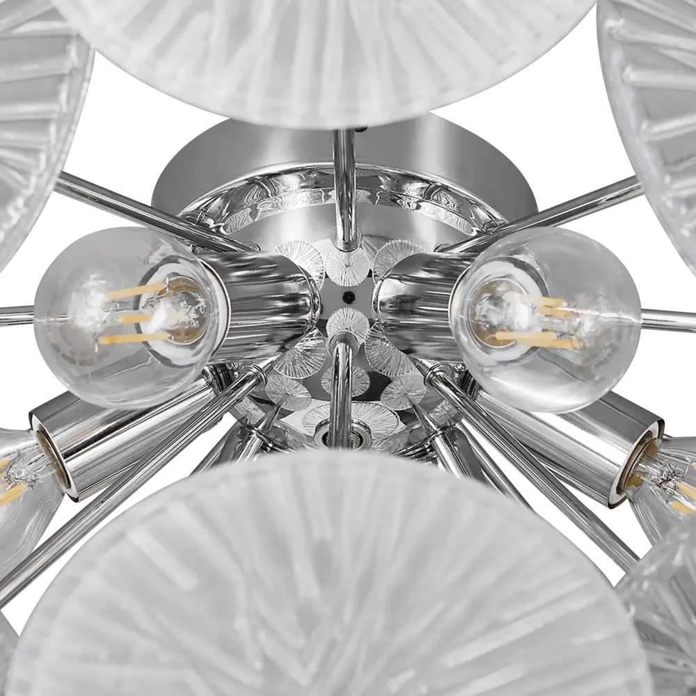 Freya Futurism — потолочная люстра на 6 ламп с хромированным покрытием 88241806 STLM-0922044 - Вид №4