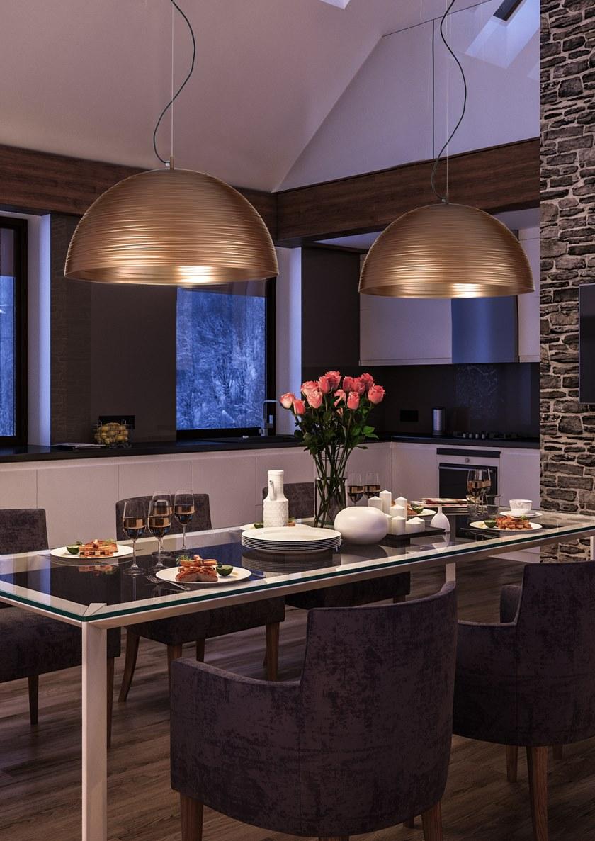 Metal Lux Подвесной светильник из металла Chiara sun-id-1363555 - Вид №3