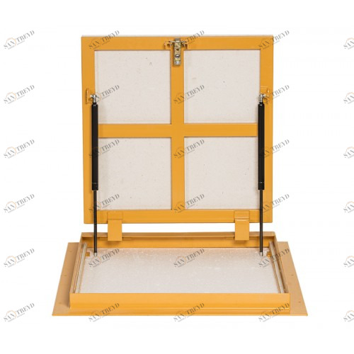 Люк напольный с амортизаторами, самоподъемный 600X600 ВОЗРОЖДЕНИЕ sun-id-1025215