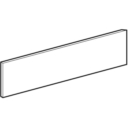 431020226 Боковая декоративная панель Geberit Bambini для детской раковины, более низкая раковина Geberit  - Вид №1