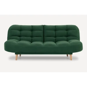 91971123 Раскладной диван Divan.ru Бонс-Т Emerald 100x90x56 см велюр цвет зелёный STLM-1378358