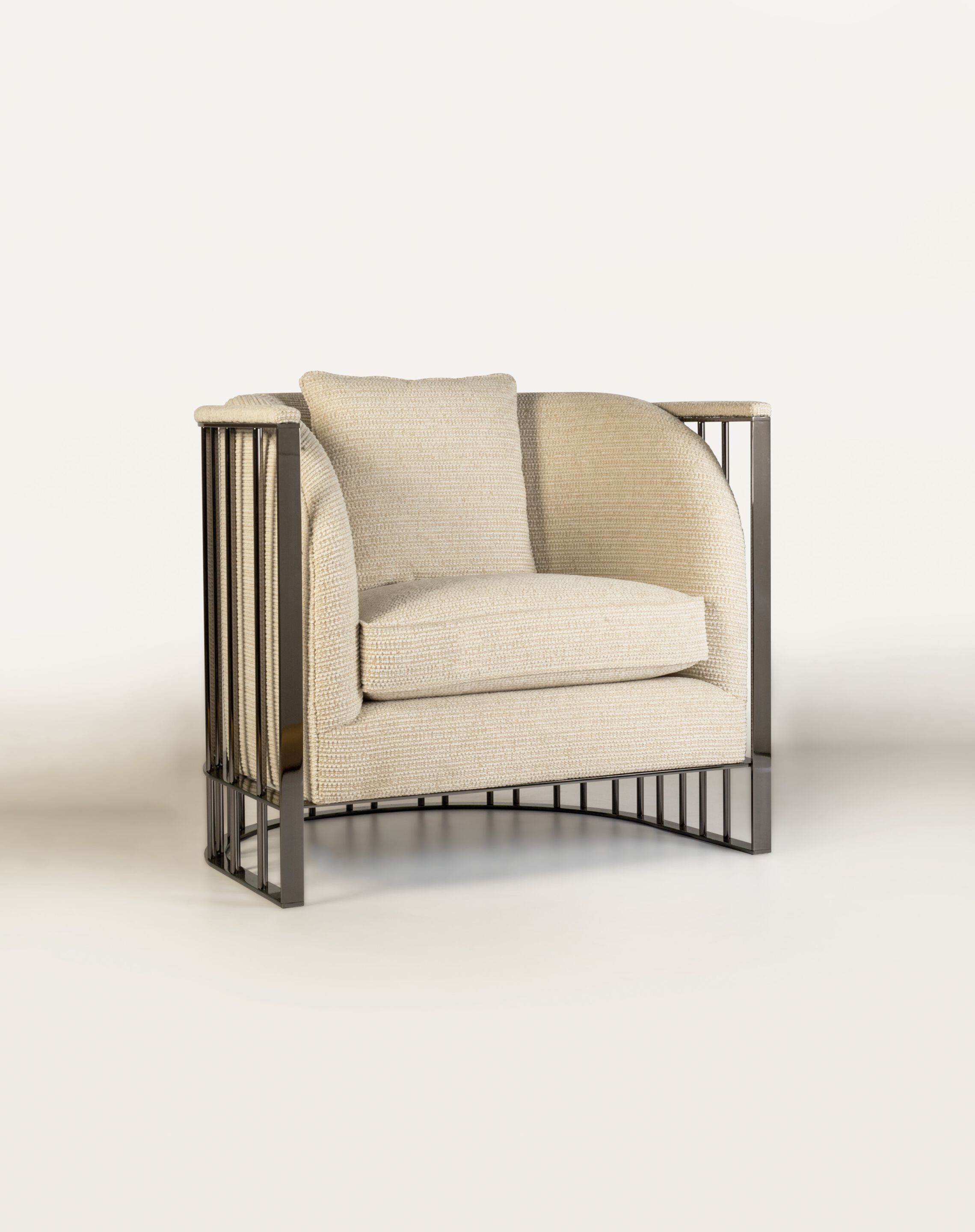 Тканевое кресло с подлокотниками Galbiati Exclusive Interiors ARCH-00027530 - Вид №4