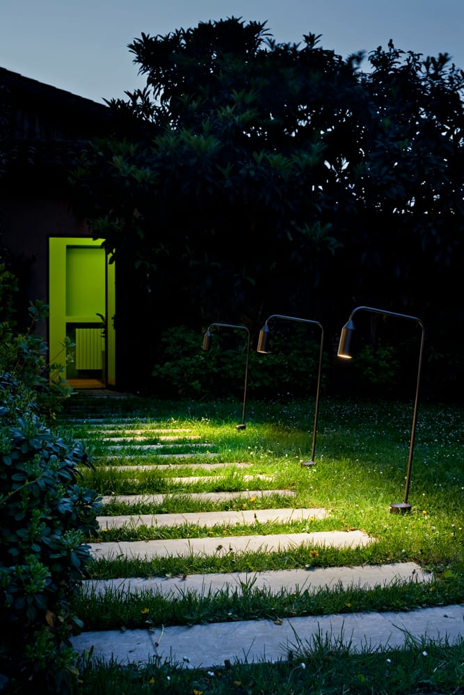 Алюминиевый светодиодный напольный торшер Platek Flamingo ARCH-00120640 - Вид №2