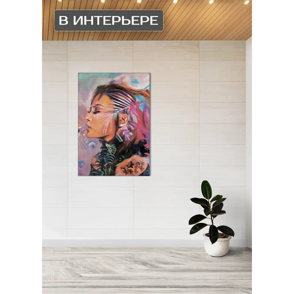 Картина на холсте Неко 70x110 см 87233209 STLM-2118891 FBRUSH  - Вид №2