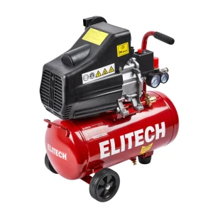 Компрессор сетевой поршневой масляный Elitech КМЛ 300-24, 24 л 240 л/мин