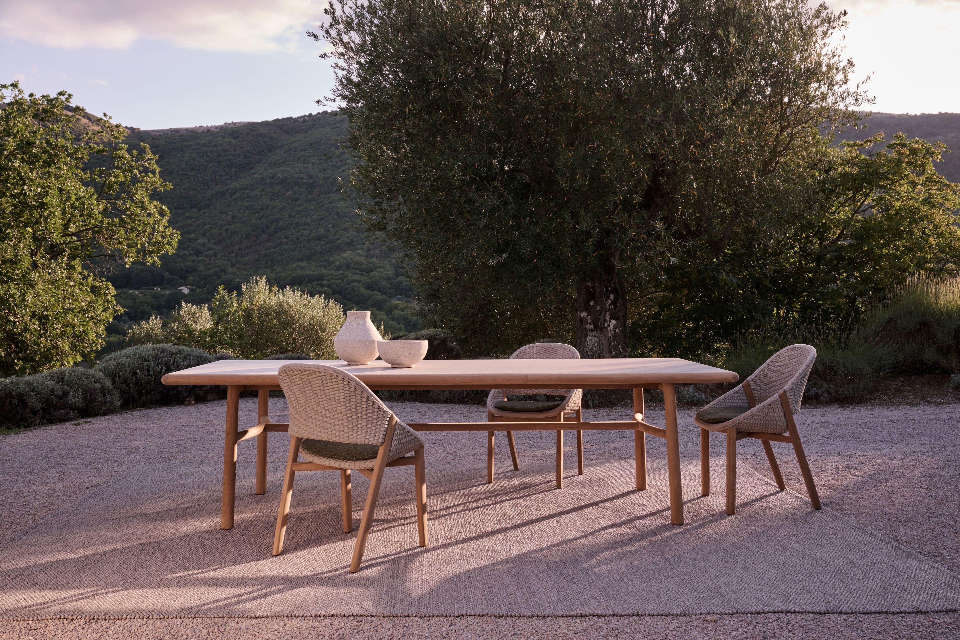 Стул для сада из тикового дерева TRIBÙ гелий ARCH-00004825 - Вид №3