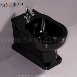 LO919NERO Биде подвесное Londra Simas