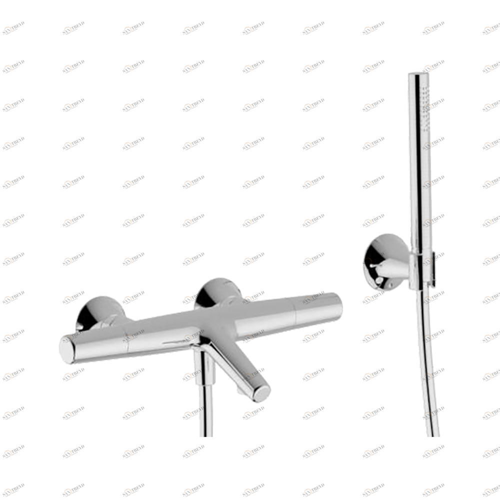 Термостат для ванной внешний, с душем 2 потока Cisal VITA VID21010