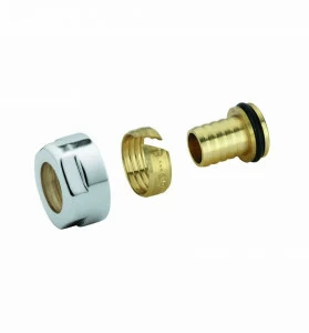 Carlo Poletti A58607J Переходник для многослойной трубы, гайка шестигранная.