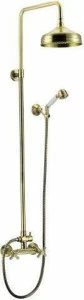 Душевая стойка со смесителем для верхнего и ручного душа CEZARES RETRO-C-CD-02