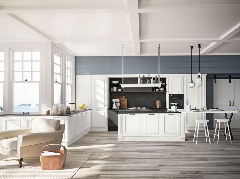 Febal Casa Лакированная кухня с островом sun-id-1502387 - Вид №3