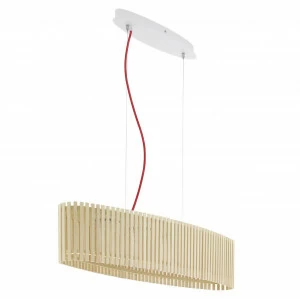 Подвесной светильник Eglo Roverato АВ овальный светлый EGLO ДИЗАЙНЕРСКИЕ, ROVERATO 072067 Бежевый