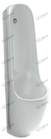 7116 Настенный писсуар, уринал с мушкой Galassia Ergo