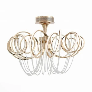 Потолочная светодиодная люстра ST Luce Travaso SL959.202.10 ST LUCE ДИЗАЙНЕРСКИЕ, TRAVASO 109128 Золотой