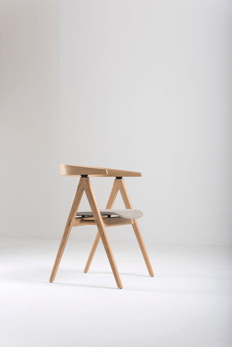 Мягкий стул с открытой спинкой Gazzda Ava ARCH-00071806 - Вид №15