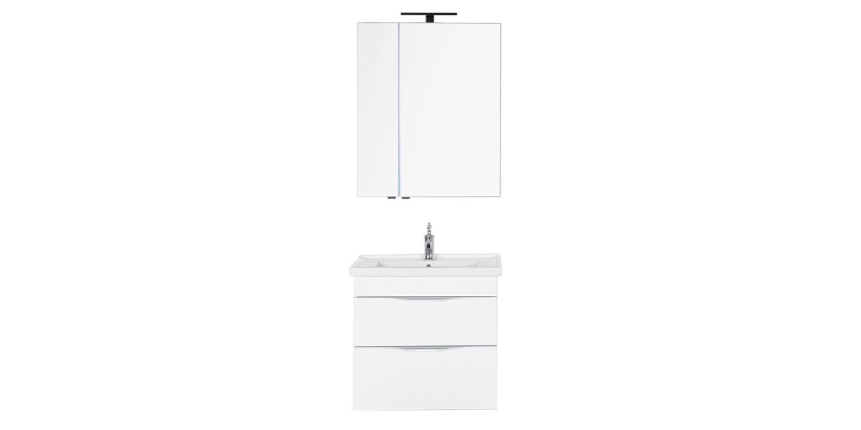 Комплект мебели Aquanet Эвора 70 белый 00184550 - Вид №1