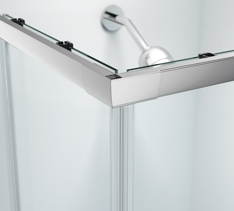 Душевой уголок A1212B0 Merlyn Ionic Хромированный  - Вид №2