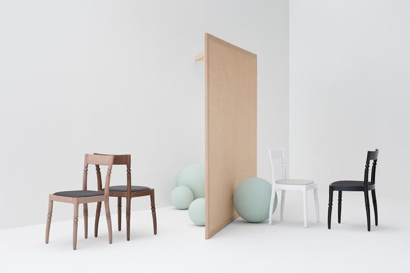 Billiani Стул из бука с мягким сиденьем Toccata & fuga 530 - Вид №1