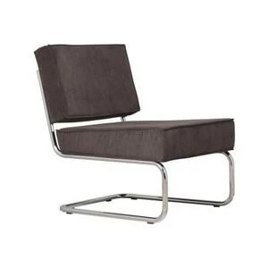 Кресло Lounge Ridge Rib серое