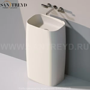 FG52P9003 Напольная раковина стоящая прямоугольная Ceramica Flaminia Flag