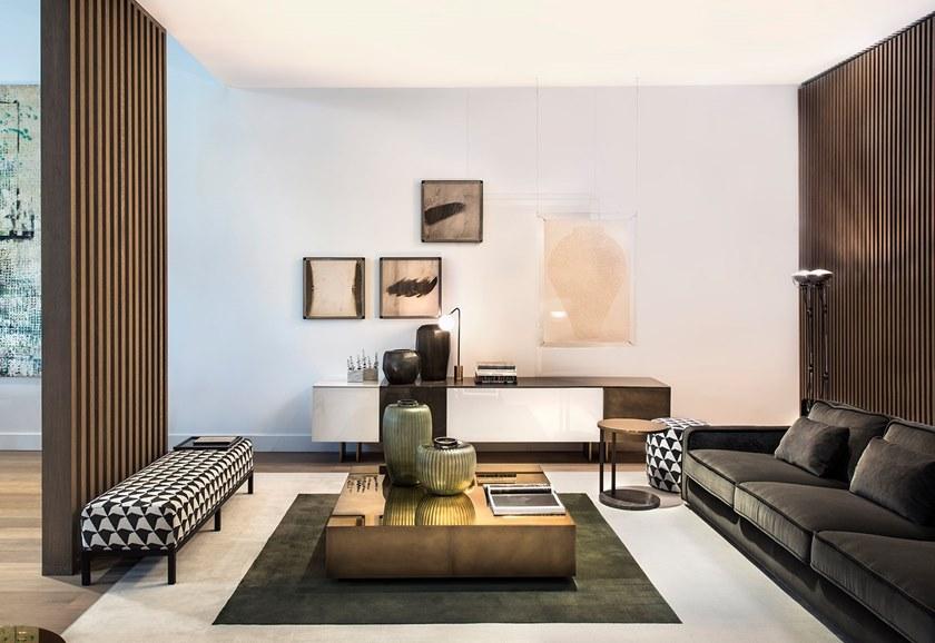 Meridiani Квадратный латунный журнальный столик sun-id-1453993 - Вид №10