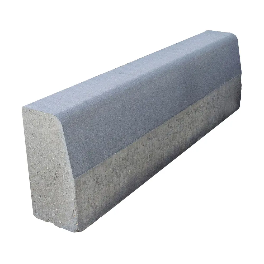 Бордюр дорожный BRAER 1000x150x300 мм цвет серый STLM-2029932