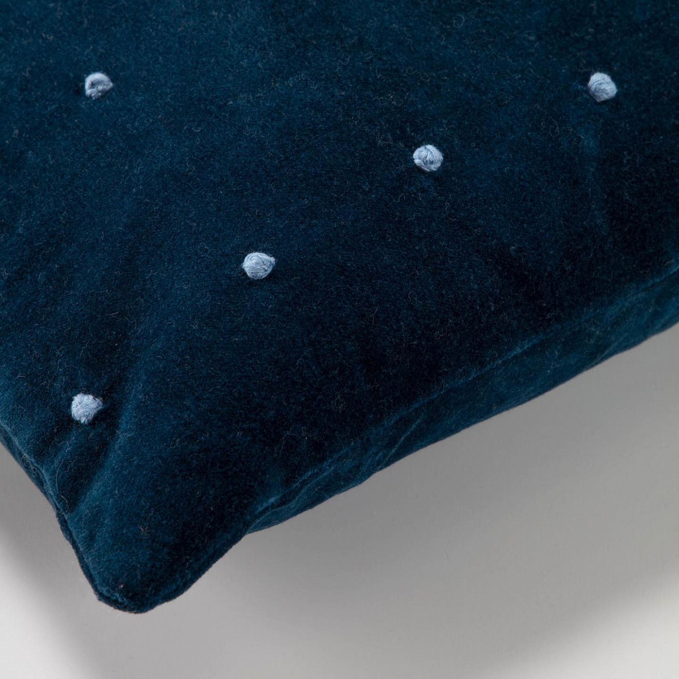 095748 Вельветовый чехол 45 x 45 см синий La Forma Aines  - Вид №1