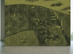 Affreschi & Affreschi Рулонные экологические штукатурные обои с пейзажами Season 1