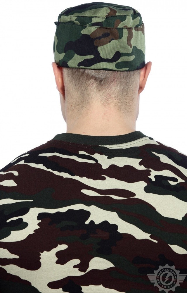 66609 Кепи "Дельта" летняя зеленый камуфляж  Камуфляжная форма  размер 60 Спецодежда  - Вид №4