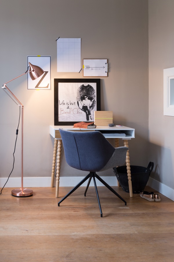 Лампа напольная Reader, матовая белая Zuiver 5100001 - Вид №5