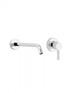 0405/3/C/E
+ 104033 Bellosta Rubinetterie НАСТЕННЫЙ СМЕСИТЕЛЬ ДЛЯ УМЫВАЛЬНИКА EXTRA LONG SPOUT