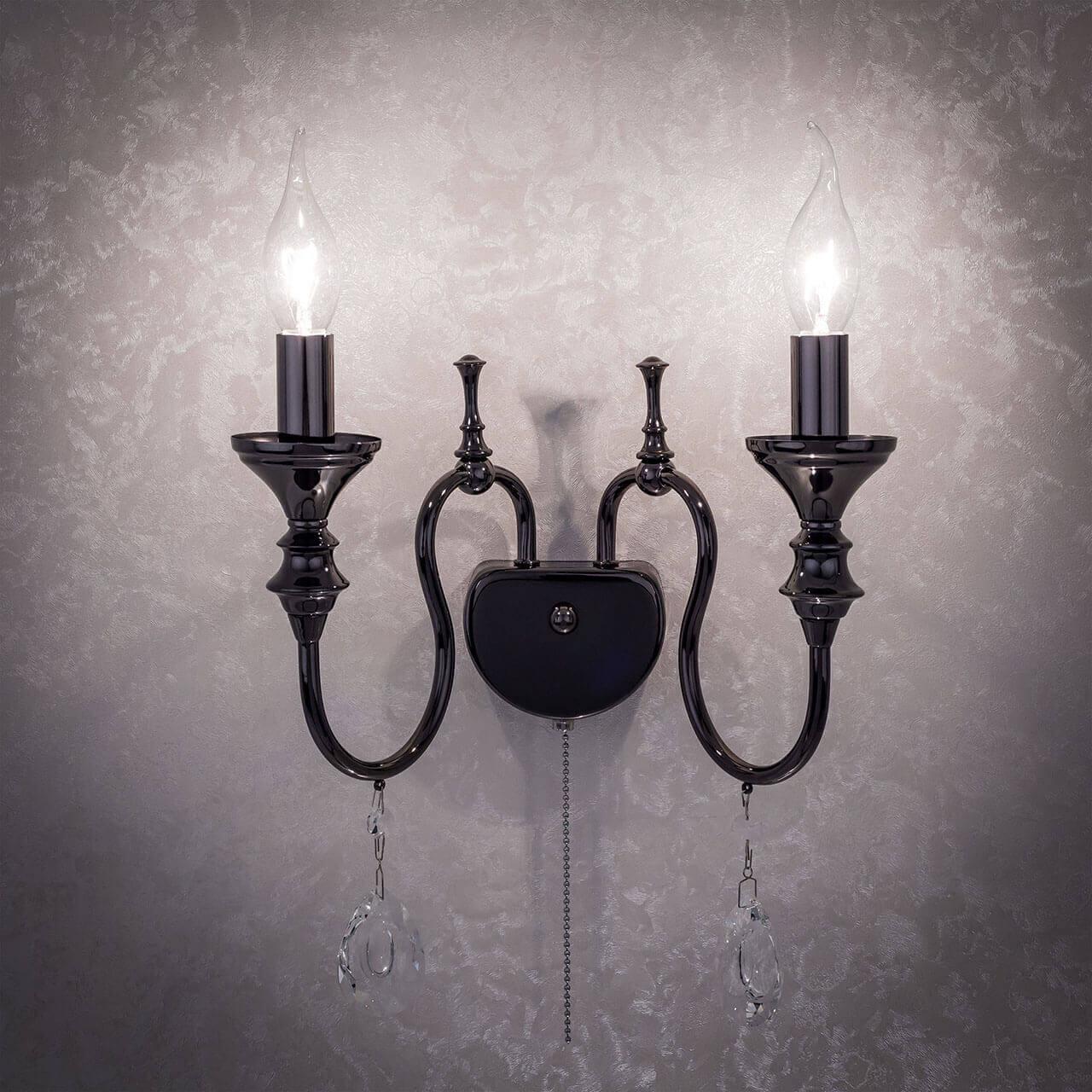 Бра на 2 лампы хром "Рига" CL437324 CITILUX СВЕЧА 00-3931193 Хром  - Вид №1